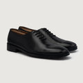 Director Wholecut Negro Zapatos de cuero para Hombre