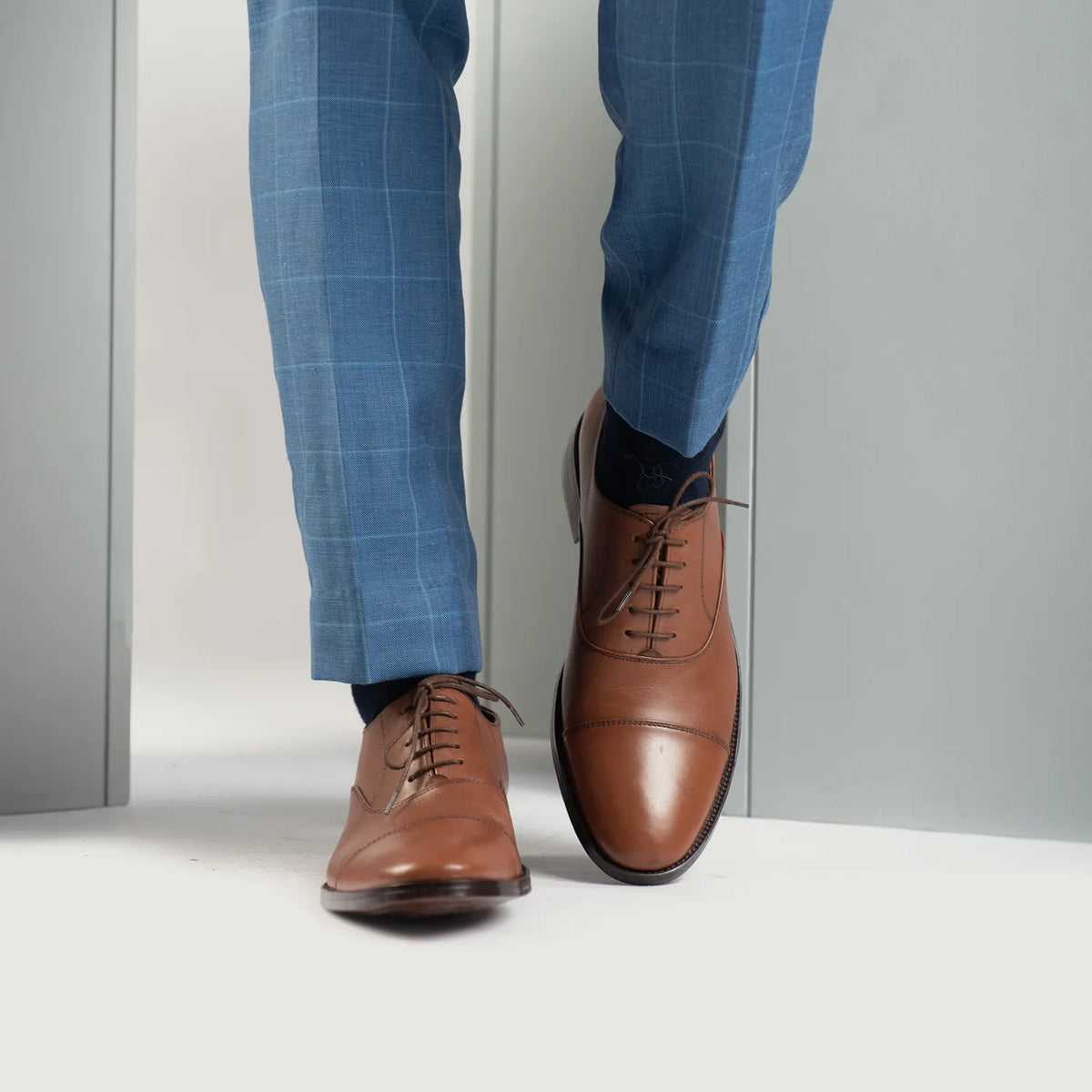 Orlaven Professor Oxford Tostado Zapatos de cuero para Hombre footwear image 9