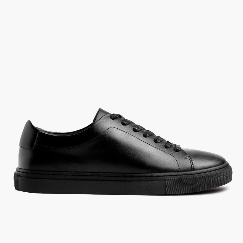 Encore Jet Negro Zapatillas de cuero para Hombre