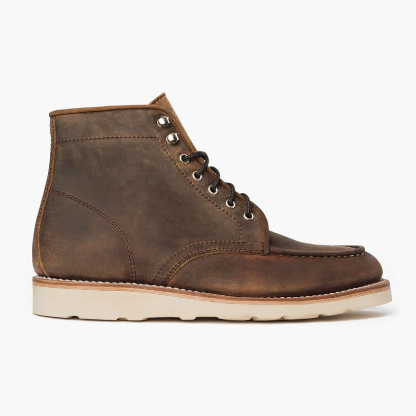 Diplomat Cobre Quemado Botas de cuero para Hombre