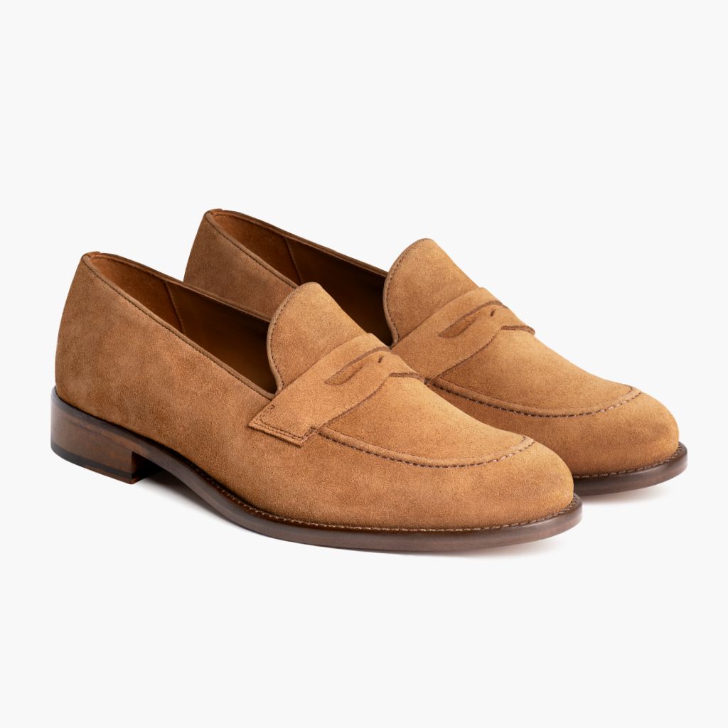Lincoln Cider Mocasines de cuero para Hombre in Classic Full-Grain Leather - Vista de perfil | Comprar online