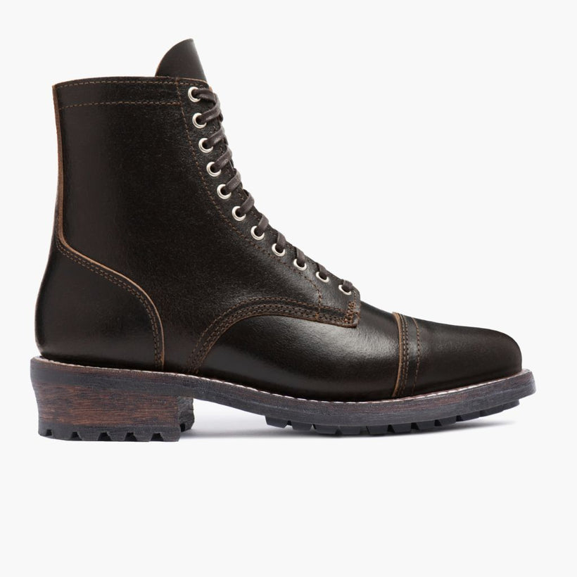 Logger Waxed Cacao Botas de cuero para Hombre