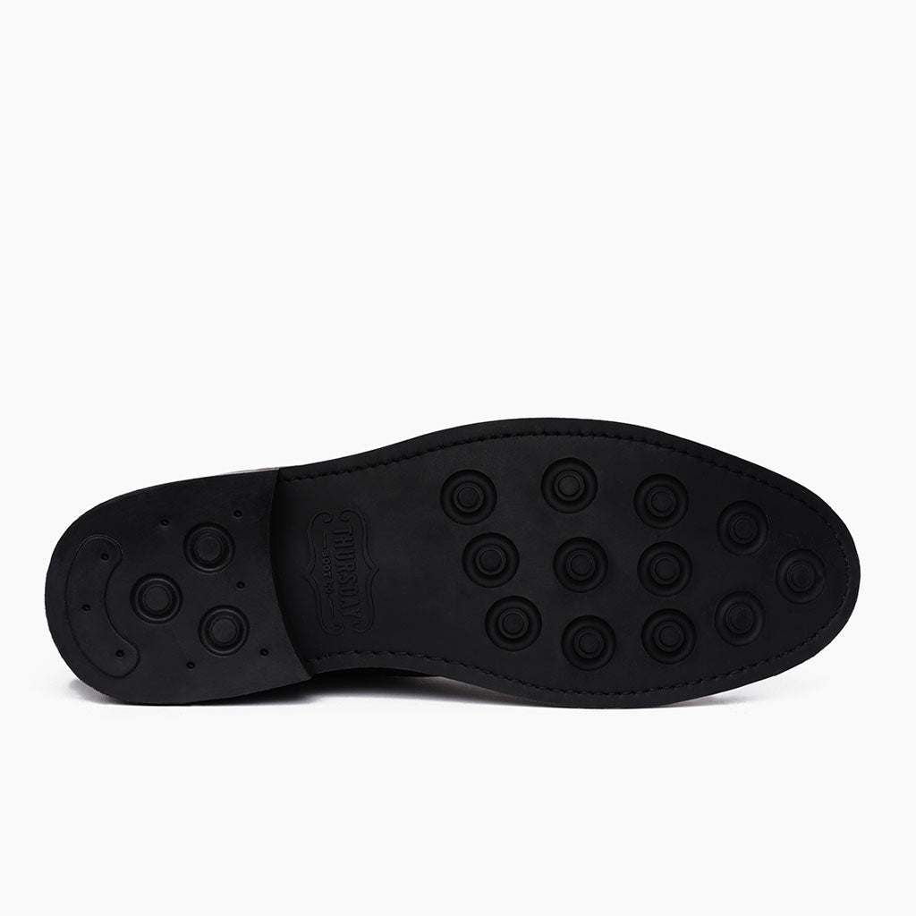 High-Traction Rubber Outsole & Lug Tread Pattern on Scout Marrón Botas de cuero para Hombre For Men