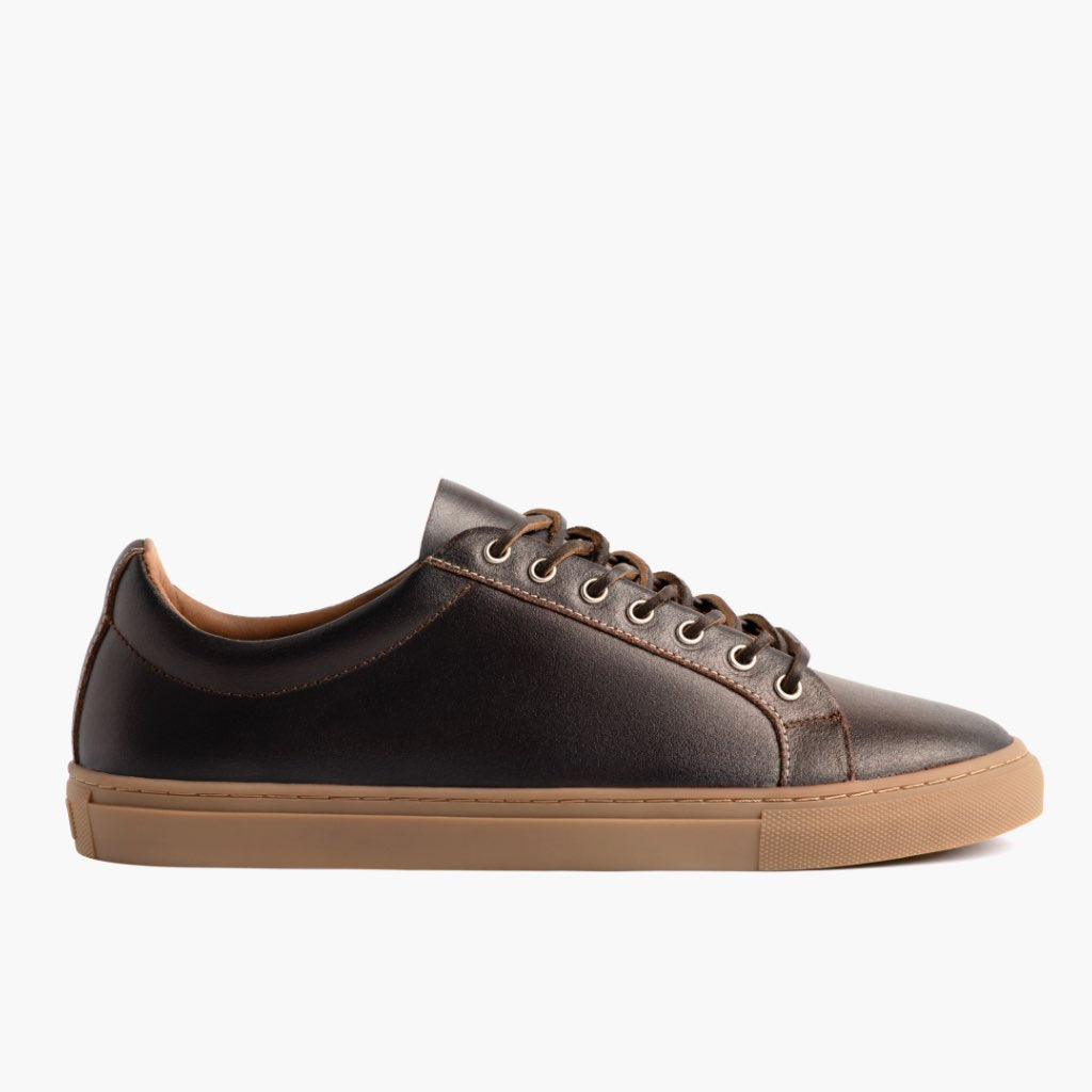 Classic Full-Grain leather Sneakers - Construcción cosida Goodyear y puntera delantera