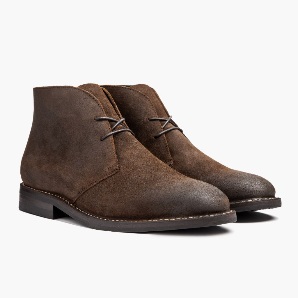 Scout Moca Botas de cuero para Hombre For Men in Mocha Full-Grain Leather - Vista de perfil | Comprar online