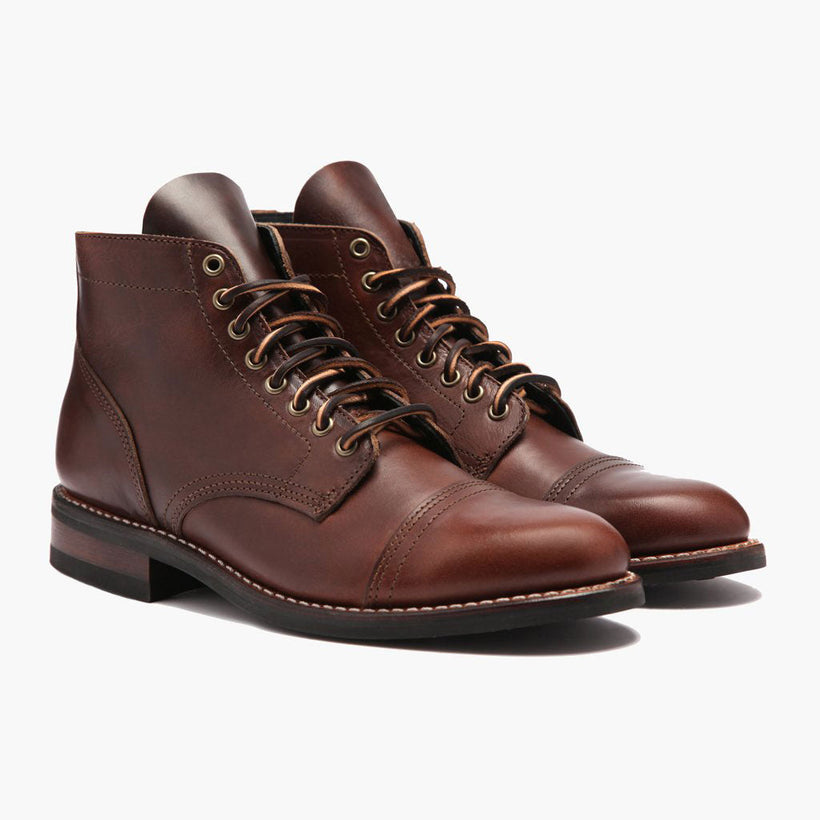 Vanguard French Roast Leather Boots para Hombre