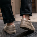Styled On-Foot Perspective Demonstrating Ankle Fit & Silhouette on Model