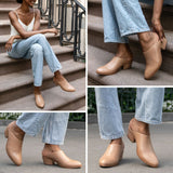 Styled On-Foot Perspective Demonstrating Ankle Fit & Silhouette on Model