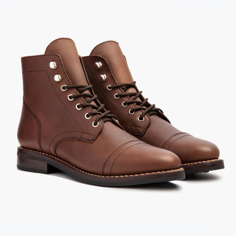 Captain Whiskey Leather Boots para Mujer