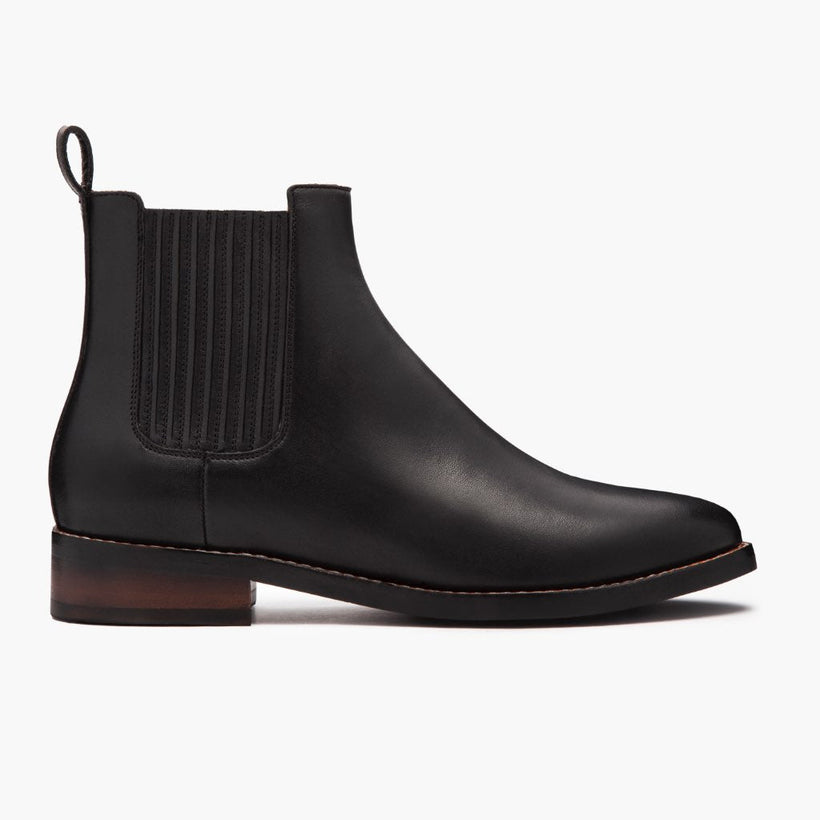 Dreamer Negro Botas de cuero para Mujer
