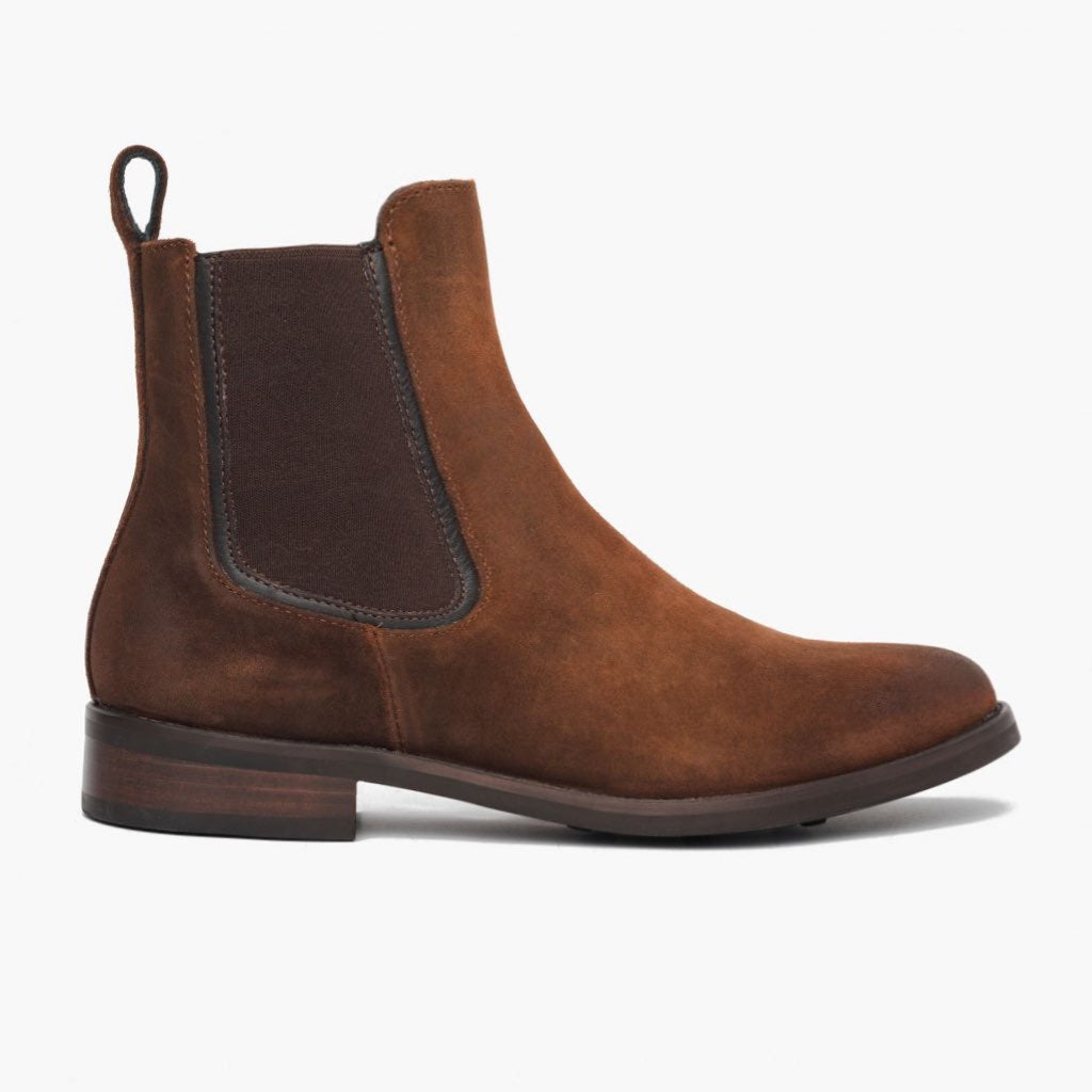 Duchess Glazed Ginger Botas de cuero para Mujer in Classic Full-Grain Leather - Vista de perfil | Comprar online
