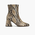 Heartbreaker Snake Print Botas de cuero para Mujer