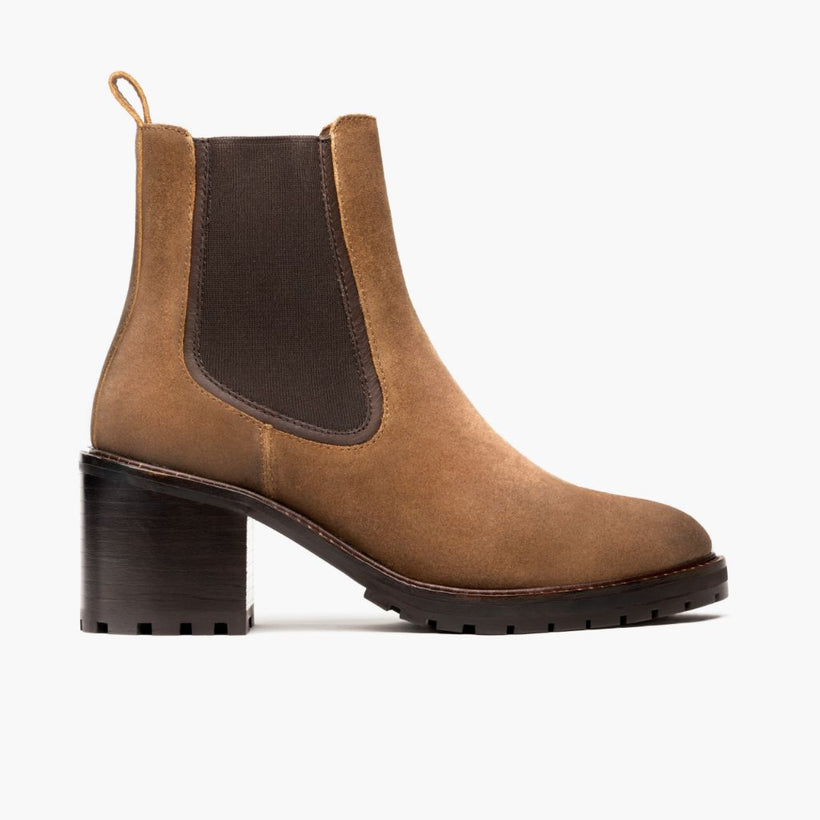 Knockout Safari Leather Boots para Mujer