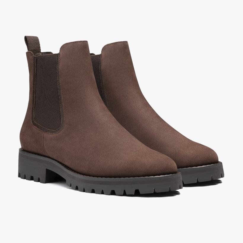 Legend Truffle Leather Boots para Mujer