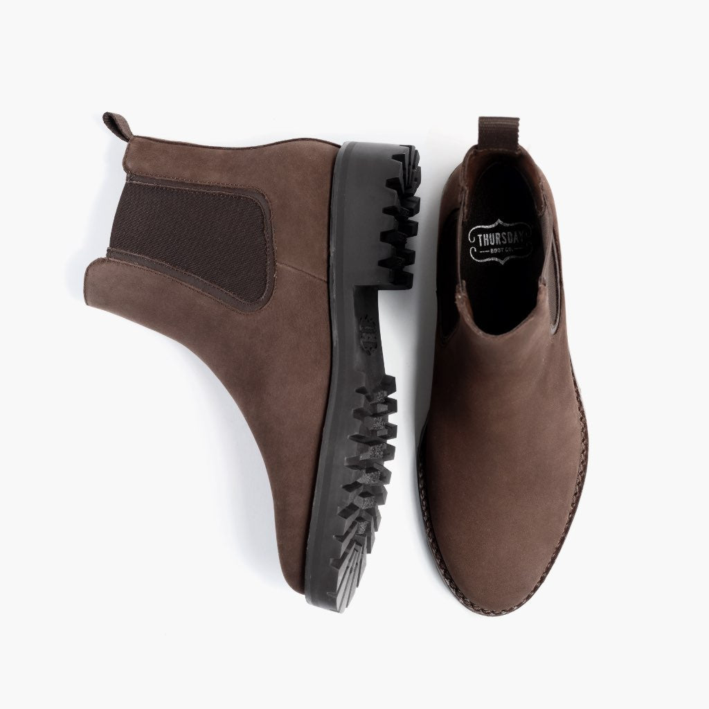 Legend Truffle Botas de cuero para Mujer - Contrafuerte de talón reforzado y doble costura de precisión