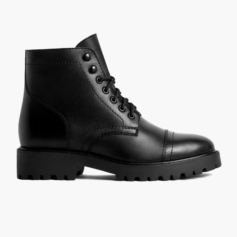 Captain Negro (Edición StormKing®) Botas de cuero para Mujer