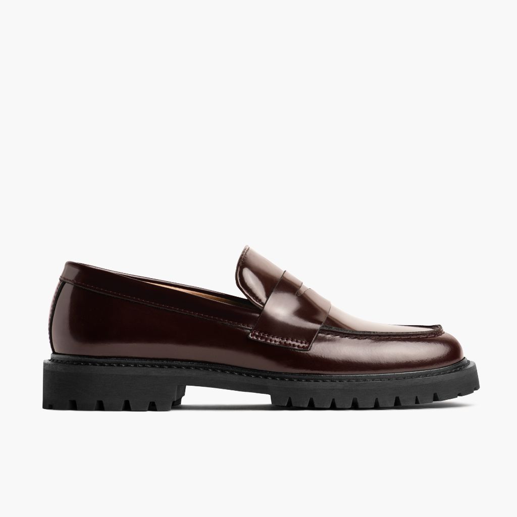 Burgundy Full-Grain leather Boots - Construcción cosida Goodyear y puntera delantera