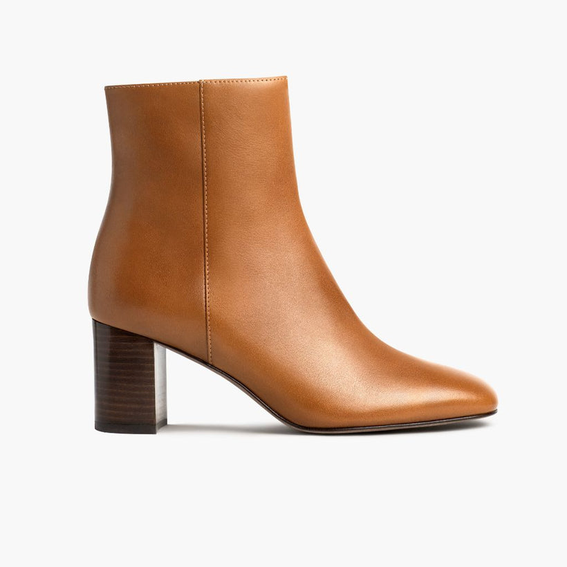 High Standard Toffee Botas de cuero para Mujer