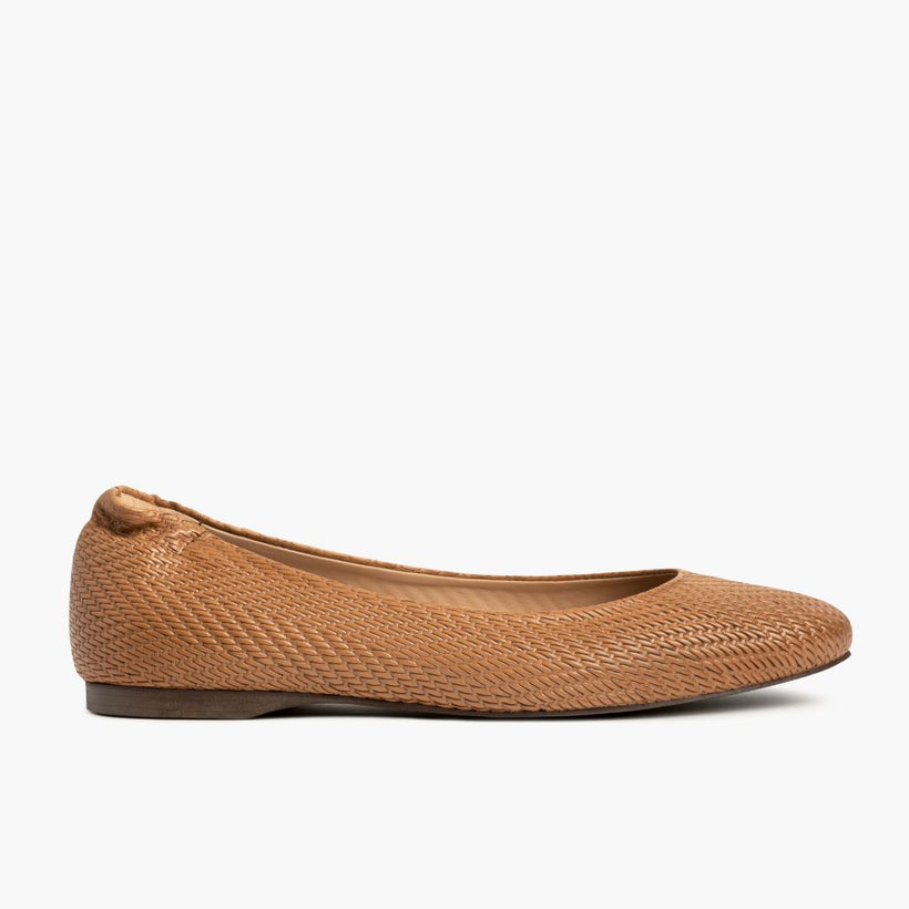 Scrunch Tostado Embossed Leather Boots para Mujer