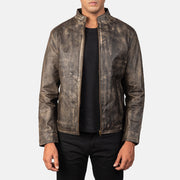 Alex Chaqueta Biker de Cuero para Hombre – Vista alternativa del producto 1