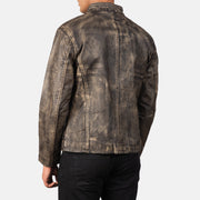 Alex Chaqueta Biker de Cuero para Hombre – Vista alternativa del producto 5