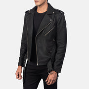 
Allaric Alley Chaqueta Biker de Cuero para Hombre – alternate product view 2
