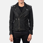 
Allaric Alley Chaqueta Biker de Cuero para Hombre – alternate product view 3