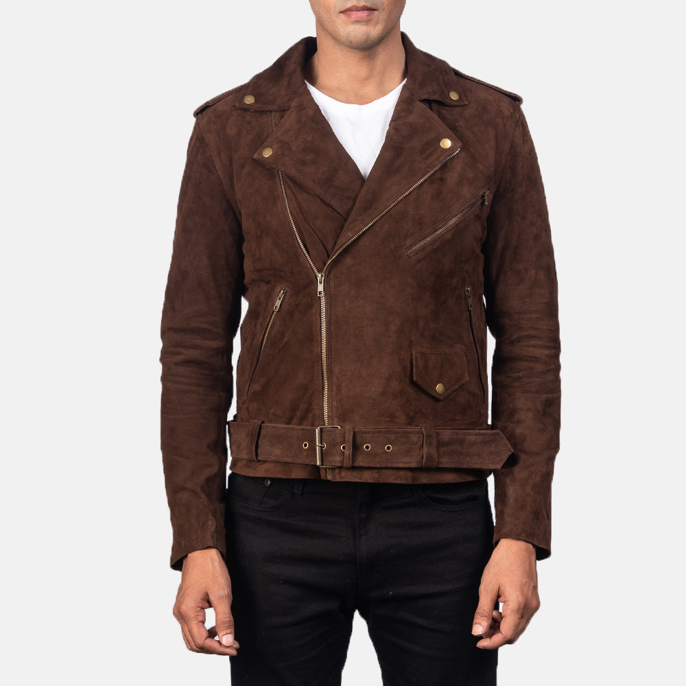 
Allaric Alley Chaqueta Biker de Cuero para Hombre – alternate product view 2