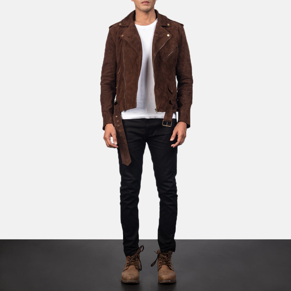 
Allaric Alley Chaqueta Biker de Cuero para Hombre – alternate product view 4