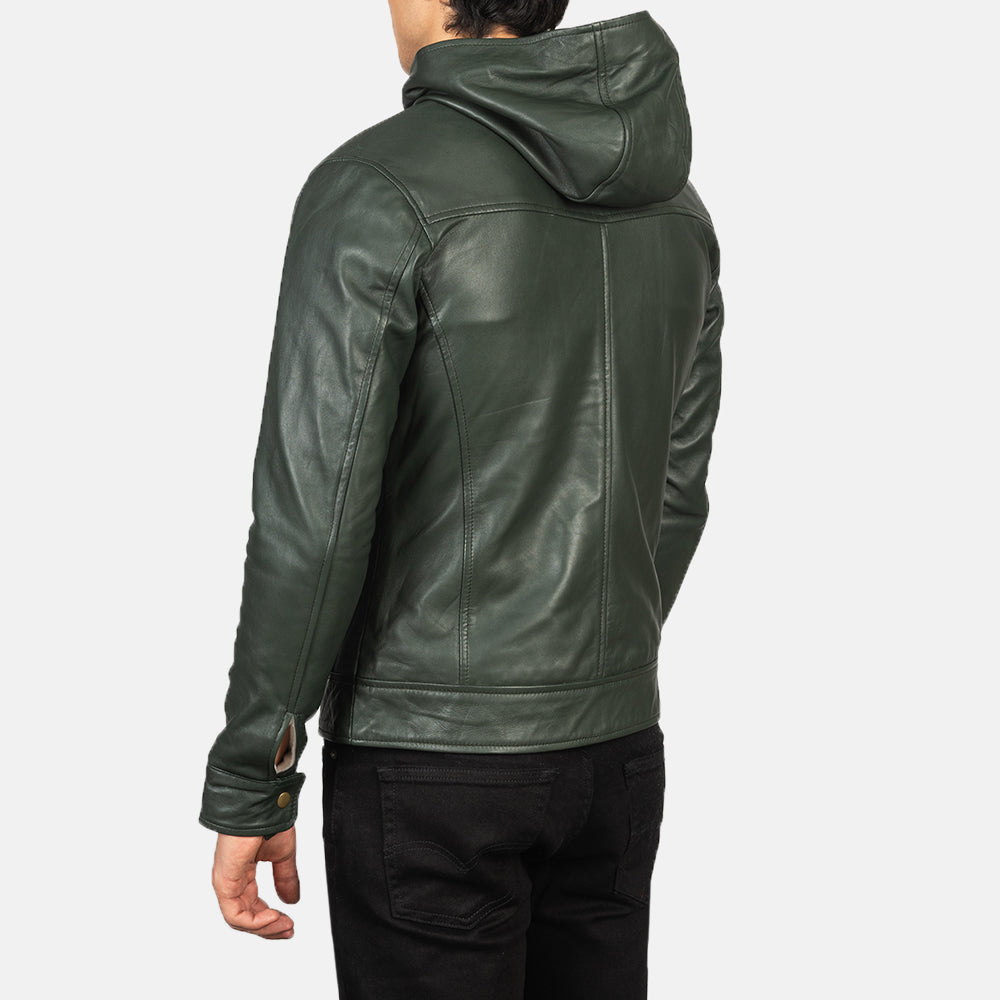 
Baston Chaqueta Bomber de Cuero para Hombre – alternate product view 5