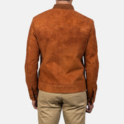 Blain Marrón Cazadora Bomber de Cuero para Hombre – Vista alternativa del producto 5
