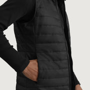 
Vista interior Showing Quilted Viscose Lining & Dos bolsillos interiores de utilidad