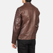 
Damian Chaqueta Biker de Cuero para Hombre – alternate product view 5