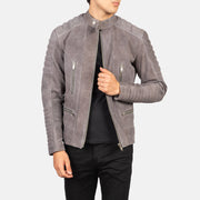 
Damian Chaqueta Biker de Cuero para Hombre – alternate product view 1