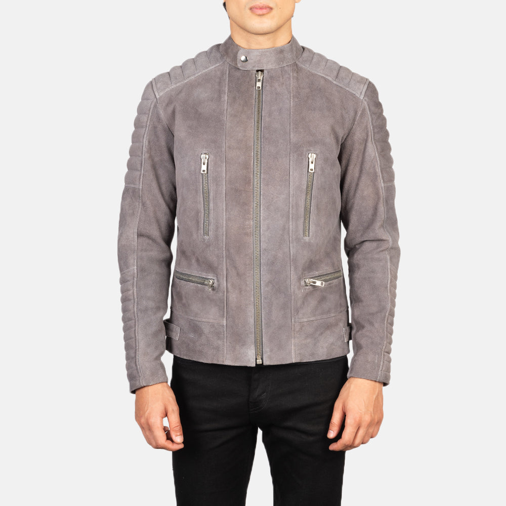 
Damian Chaqueta Biker de Cuero para Hombre – alternate product view 4