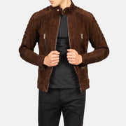 
Damian Chaqueta Biker de Cuero para Hombre – alternate product view 1