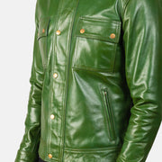 Darren Chaqueta Biker de Cuero para Hombre – Vista alternativa del producto 6