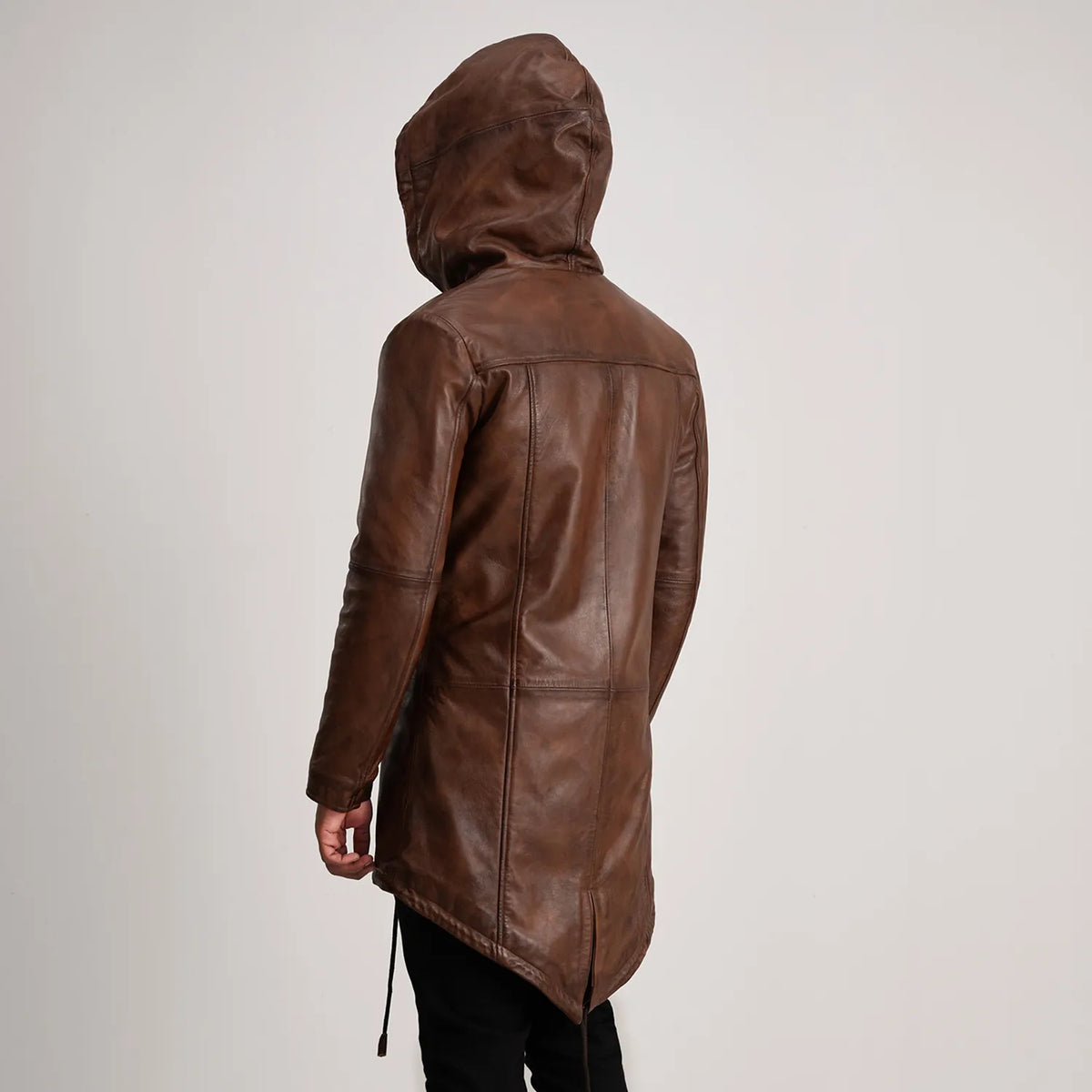 Delvin Chaqueta de Cuero para Hombre – Vista alternativa del producto 5