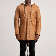Delvin Chaqueta de Cuero para Hombre – Vista alternativa del producto 4