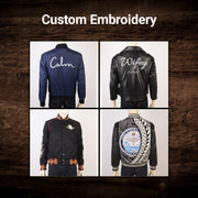 Design Your Own Chaqueta de Cuero para Mujer – Vista alternativa del producto 10