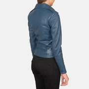 Flashback Chaqueta Biker de Cuero para Mujer – Vista alternativa del producto 5
