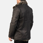 Furlong Abrigo de Cuero Beige Abrigo de Cuero para Hombre – Vista alternativa del producto 5