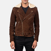 Furton Chaqueta Biker de Cuero para Hombre – Vista alternativa del producto 4