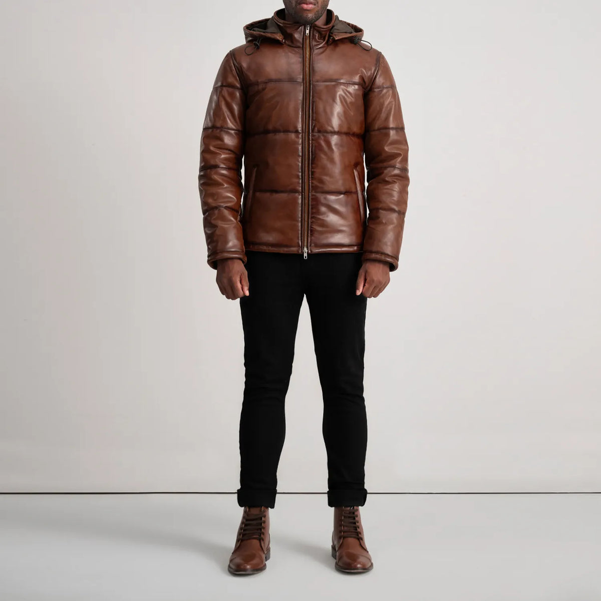 
Gordon Chaqueta de Cuero para Hombre – alternate product view 3
