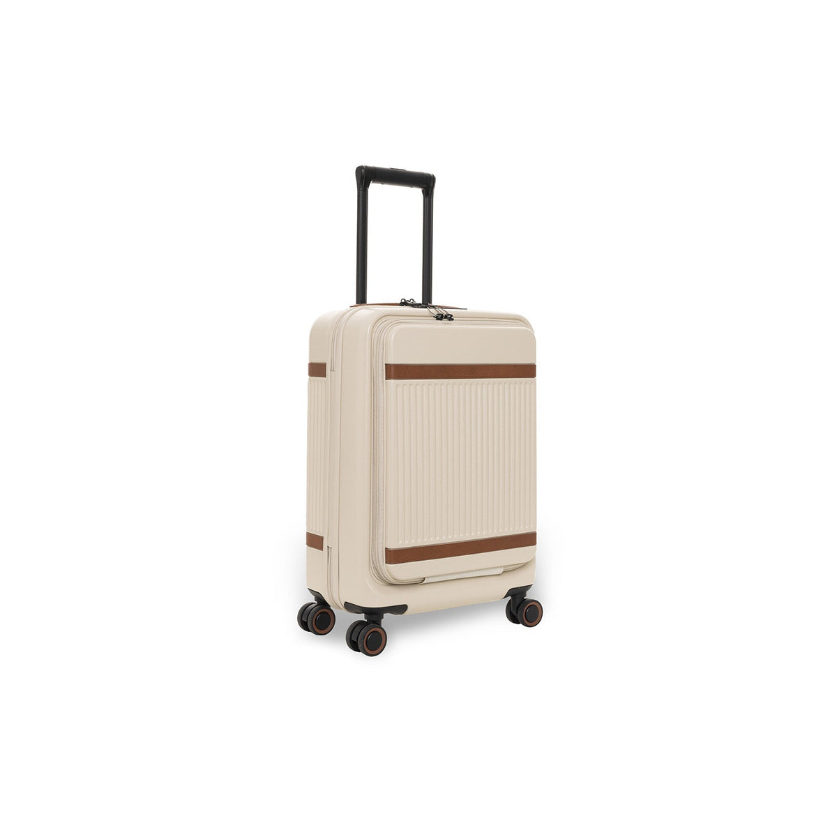 
Sandy Beach Hand Luggage Suitcase Front Pocket Zuna para Mujer para Mujer, front view