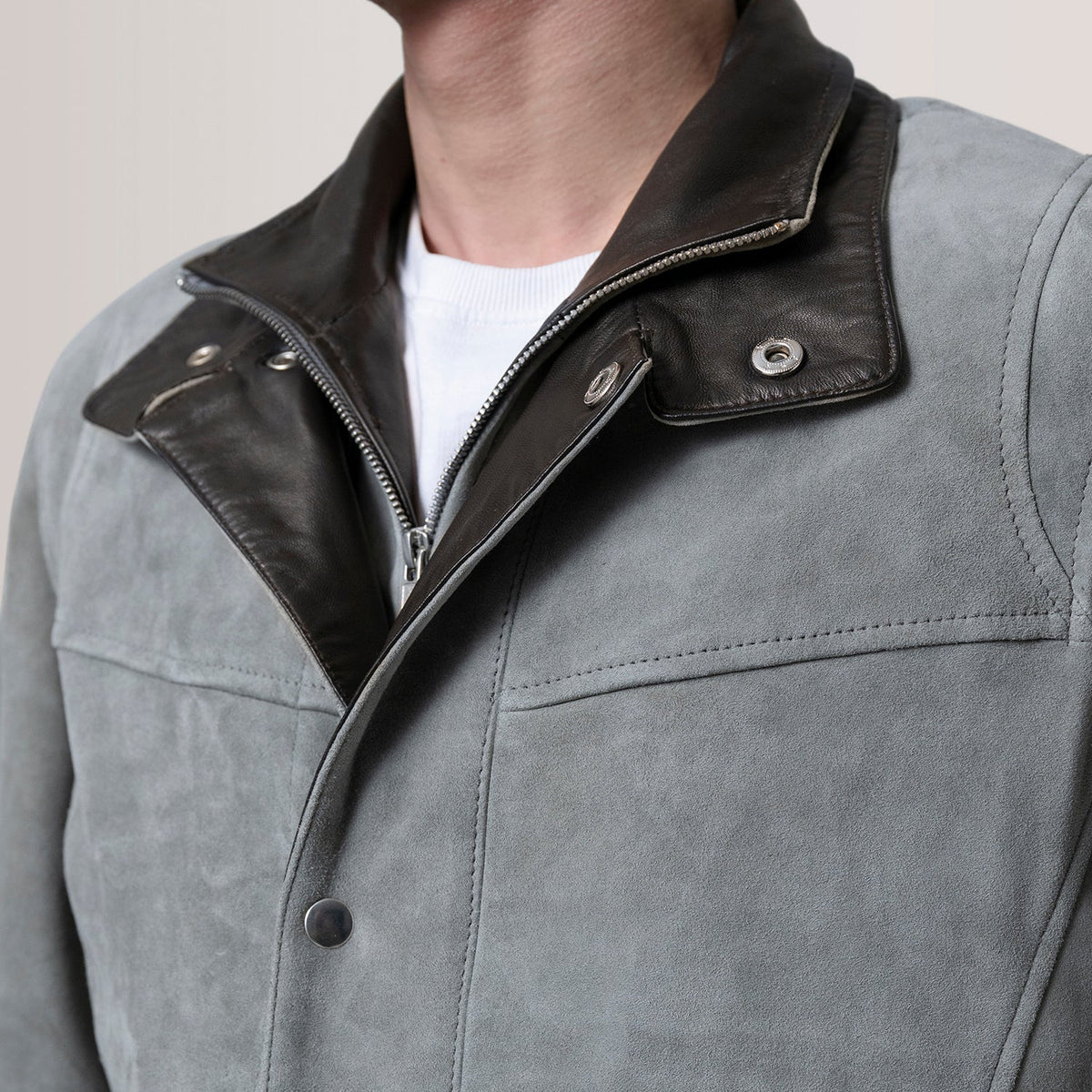 Henrik Chaqueta de Cuero para Hombre – Vista alternativa del producto 6