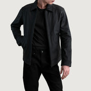 Inferno Leather Brown Jacket – Vista alternativa del producto 1