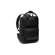 Bellary Full-Grain Leather Backpack para Mujer in Classic 100% Full-Grain Leather - Full Exterior Front Profile View | Comprar online