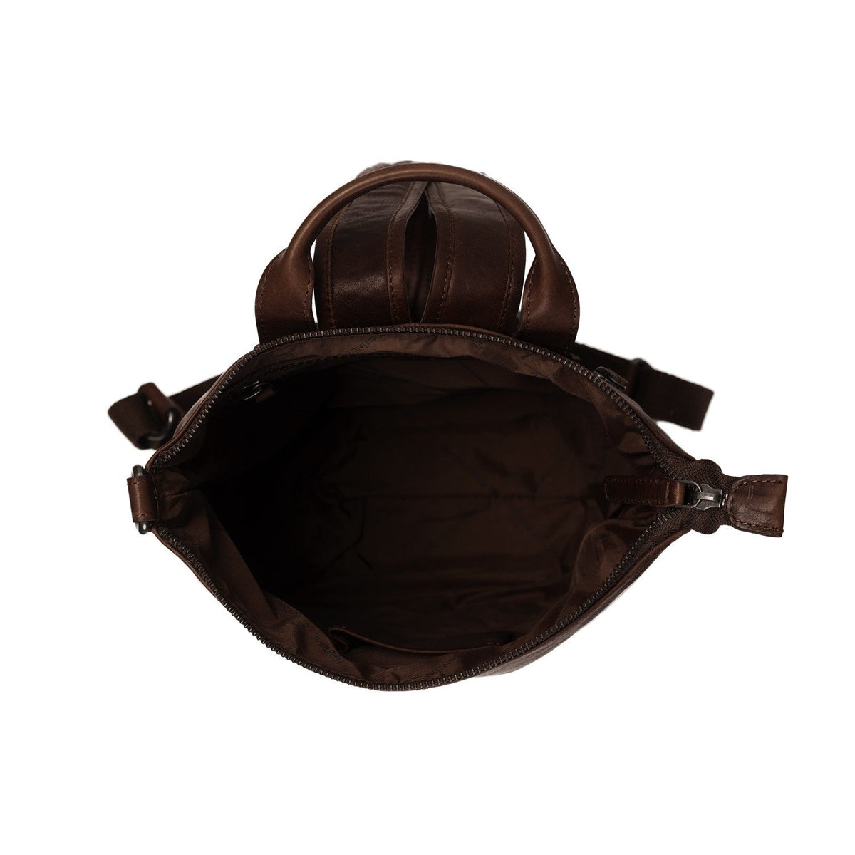 Saar Full-Grain Leather Backpack para Mujer – Vista alternativa del producto 3