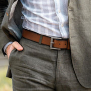 
Aayden Cuero Flor Integral Belt para Hombre – alternate product view 2